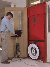Automated Blower Door Testing